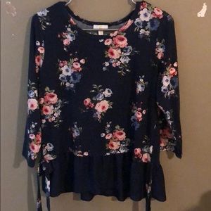 Blouse with Flowers